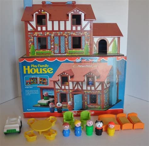 Fisher Price Little People House Vintage